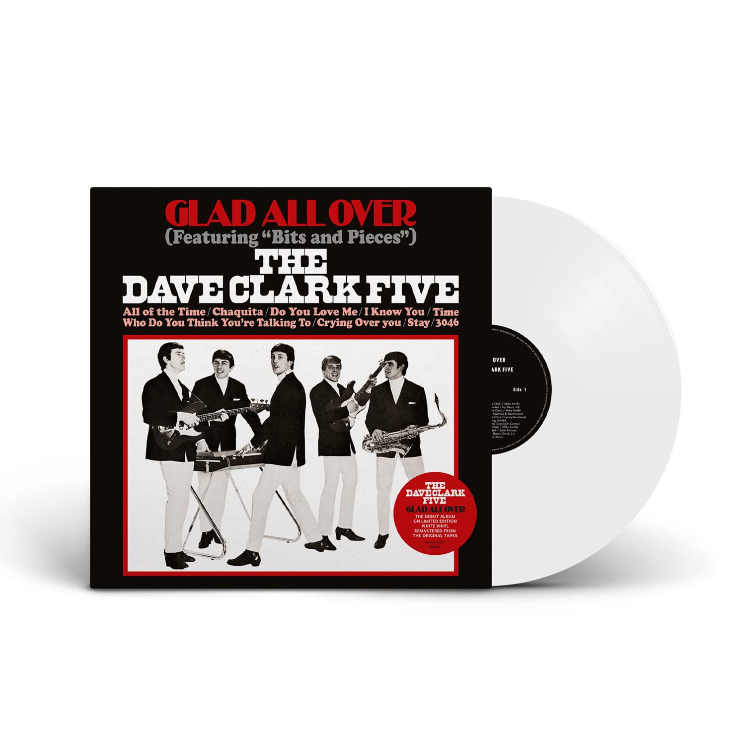The Dave Clark Five Glad All Over (White) Vinyl New Mint Pop