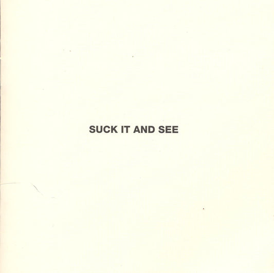 Arctic Monkeys Suck It And See CD New Mint Rock