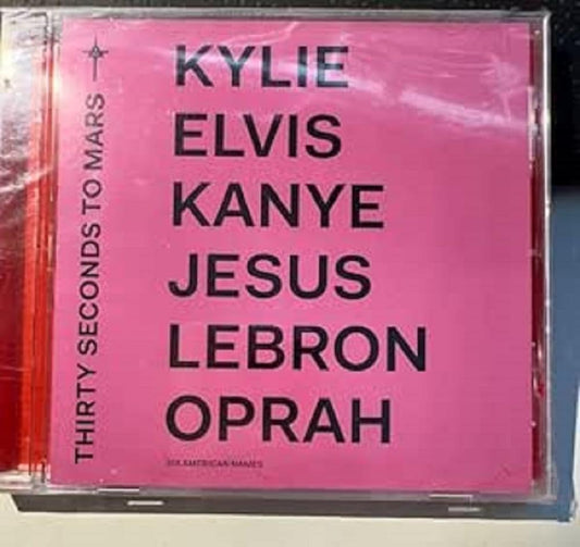 Thirty Seconds To Mars America CD New Mint Rock