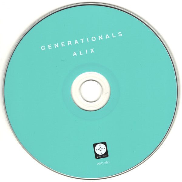 Generationals : Alix (CD, Album)