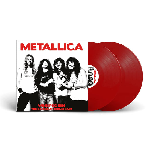 Metallica Winnipeg 1986 (Red) 2xVinyl New Mint Rock