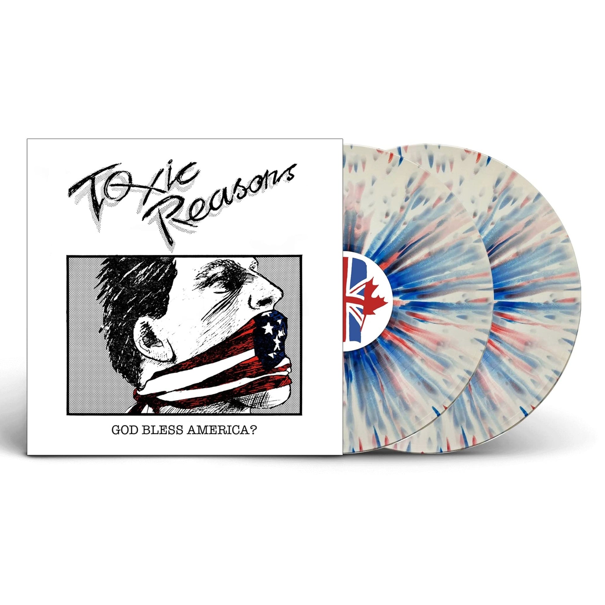 Toxic Reasons God Bless America? (Splatter) 2xVinyl New Mint Rock