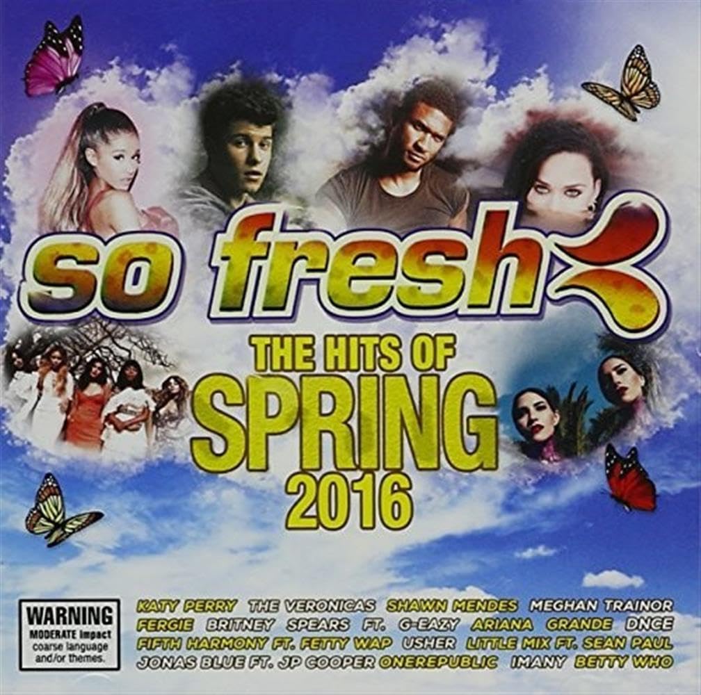 Various So Fresh: Hits Of Spring 2016 CD New Mint Rock