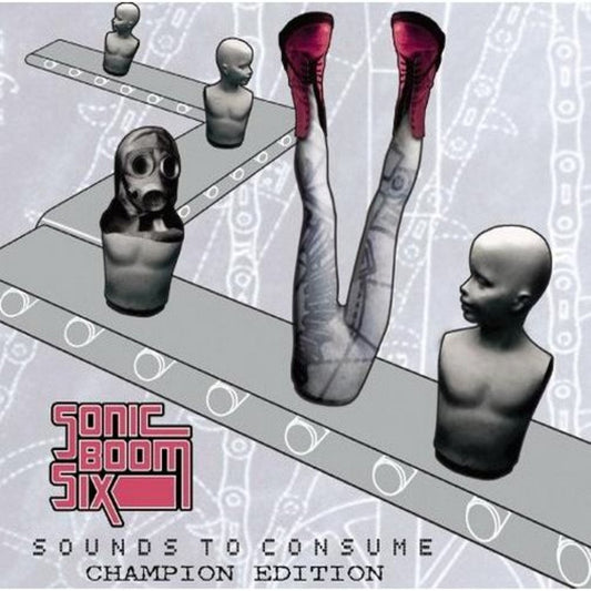 Sonic Boom Six Sounds To Consume Champion Edition CD New Mint Rock