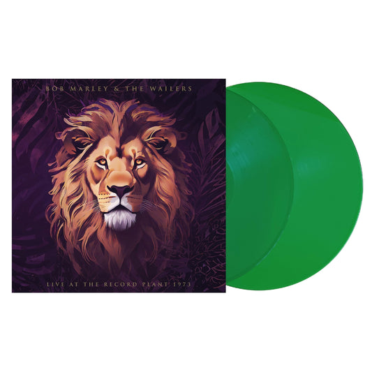 BOB MARLEY & THE WAILERS - LIVE AT THE RECORD PLANT 1973 (GREEN VINYL 2LP)