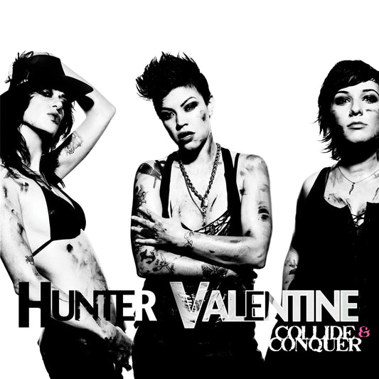 Hunter Valentine Collide And Conquer CD New Mint Rock