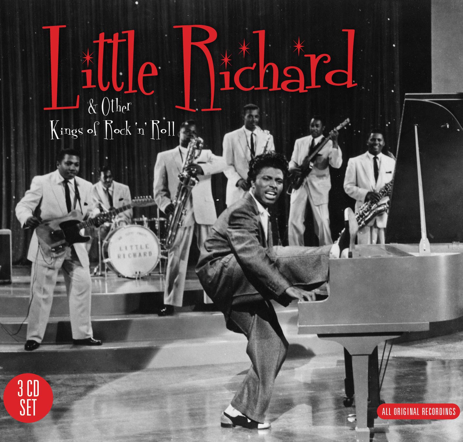 Various Artists Little Richard & Other Kings Of Rock 'n' Roll 3xCD New Mint