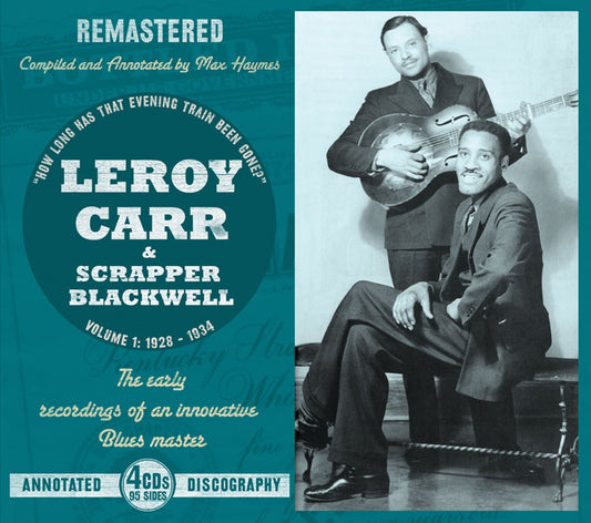 Leroy Carr & Scrapper Blackwell Volume 1: 1928-1934 4xCD New Mint Blues