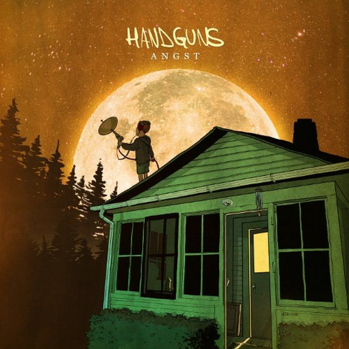 Handguns Angst Vinyl New Mint Indie