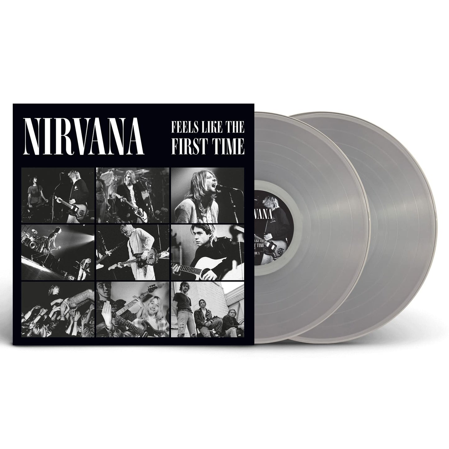 NIRVANA - FEELS LIKE THE FIRST TIME (CLEAR VINYL 2LP)