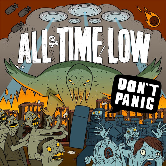 All Time Low Don't Panic CD New Mint Rock