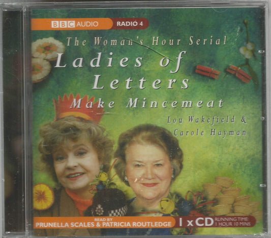 Lou Wakefield & Carole Hayman Ladies Of Letters Make Mincemeat CD New Mint Music