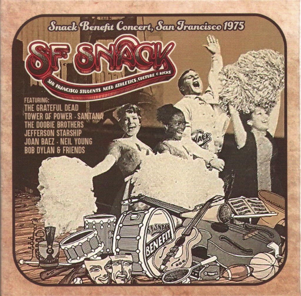 Various Artists Snack Benefit Concert, San Francisco 1975 5 Cd Box Set 5xCD New Mint