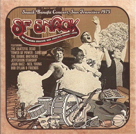 Various Artists Snack Benefit Concert, San Francisco 1975 5 Cd Box Set 5xCD New Mint