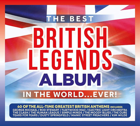 Various Artists The Best British Legends Album In The World... Ever! 2xCD New Mint Pop
