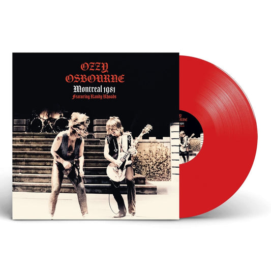 OZZY OSBOURNE - MONTREAL 1981 (RED VINYL)