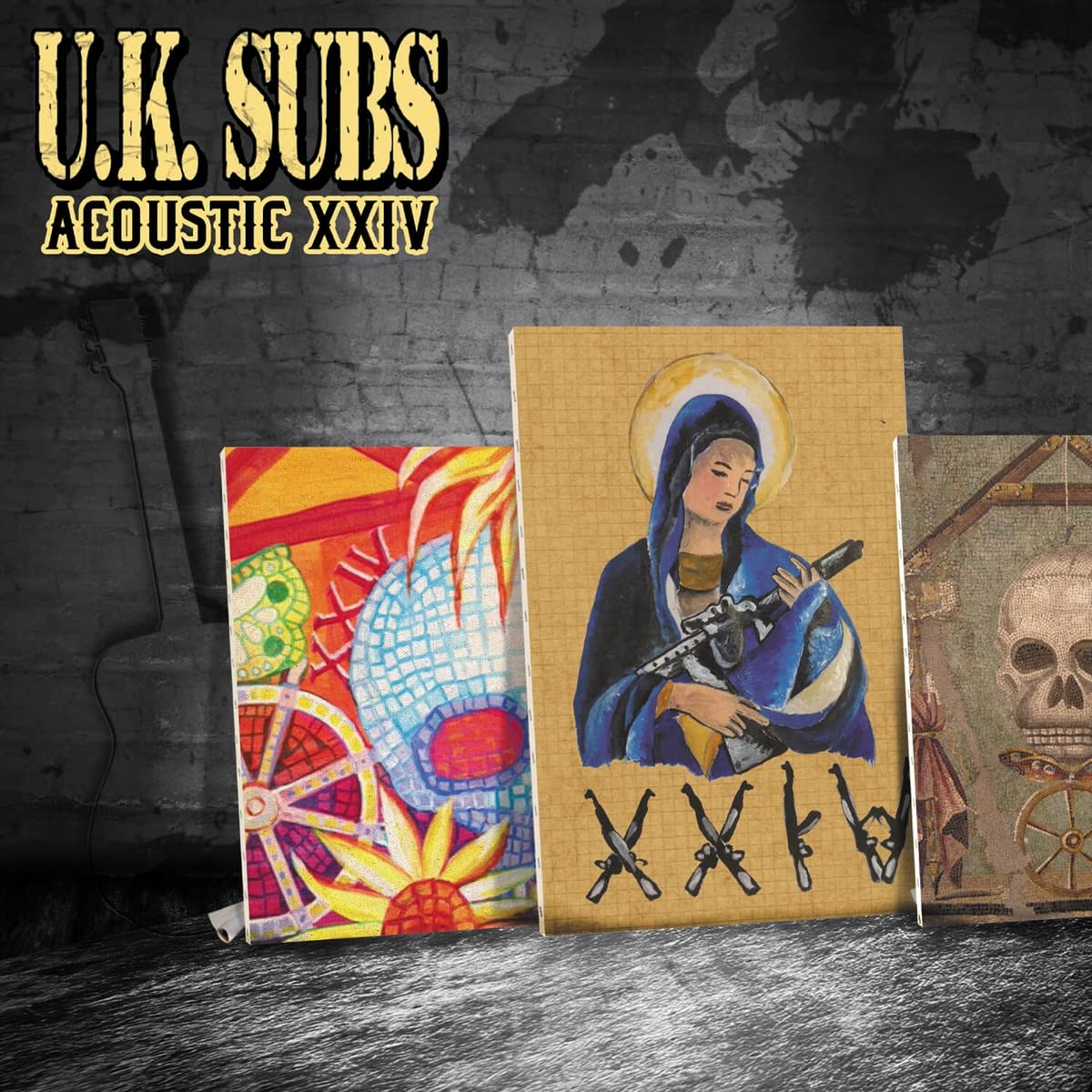 Uk Subs Acoustic Xxiv - Purple 12" Edition Vinyl New Mint Rock