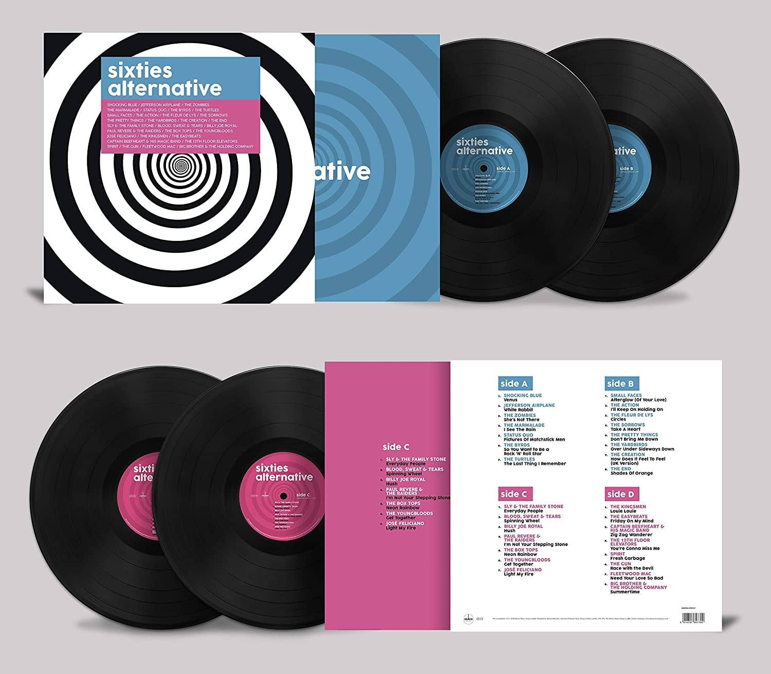 Various Artists Sixties Alternative 2xVinyl New Mint Rock