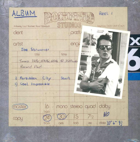 Strummer Joe Forbidden City / Cool Impossible Vinyl New Mint Rock