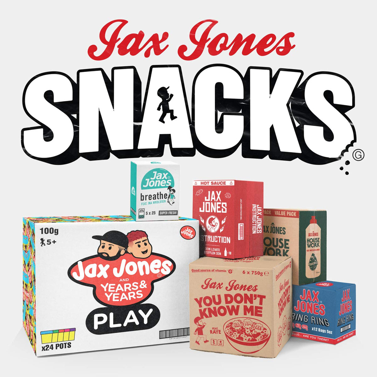 Jax Jones Snacks 2xVinyl New Mint Electronic