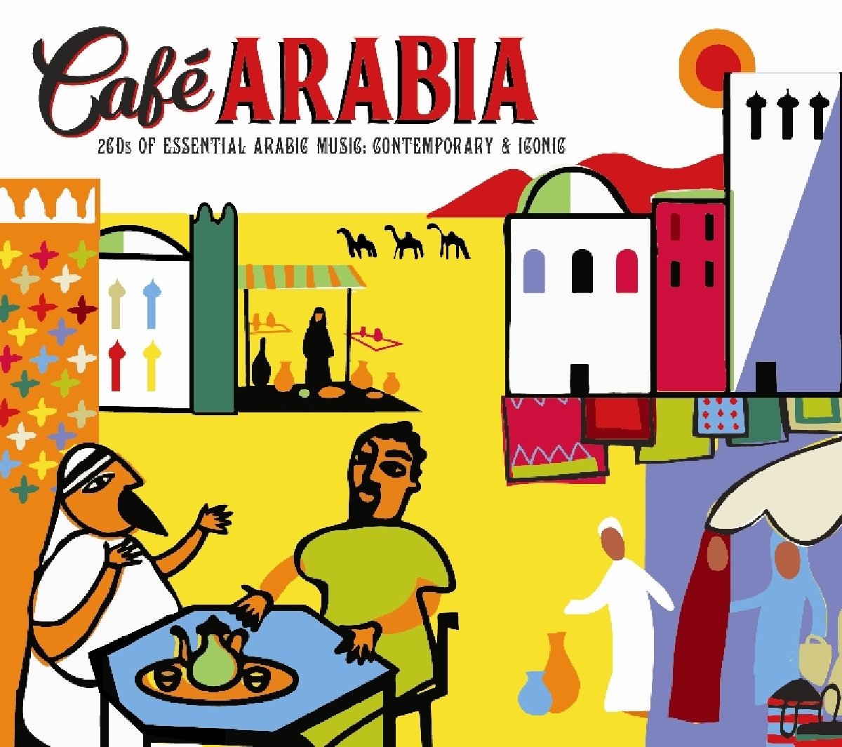 Various Artists Cafe Arabia 2xCD New Mint Pop