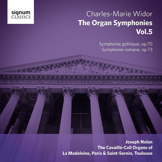 Joseph Nolan Charles-Marie Widor: The Organ Symphonies CD New Mint Classical