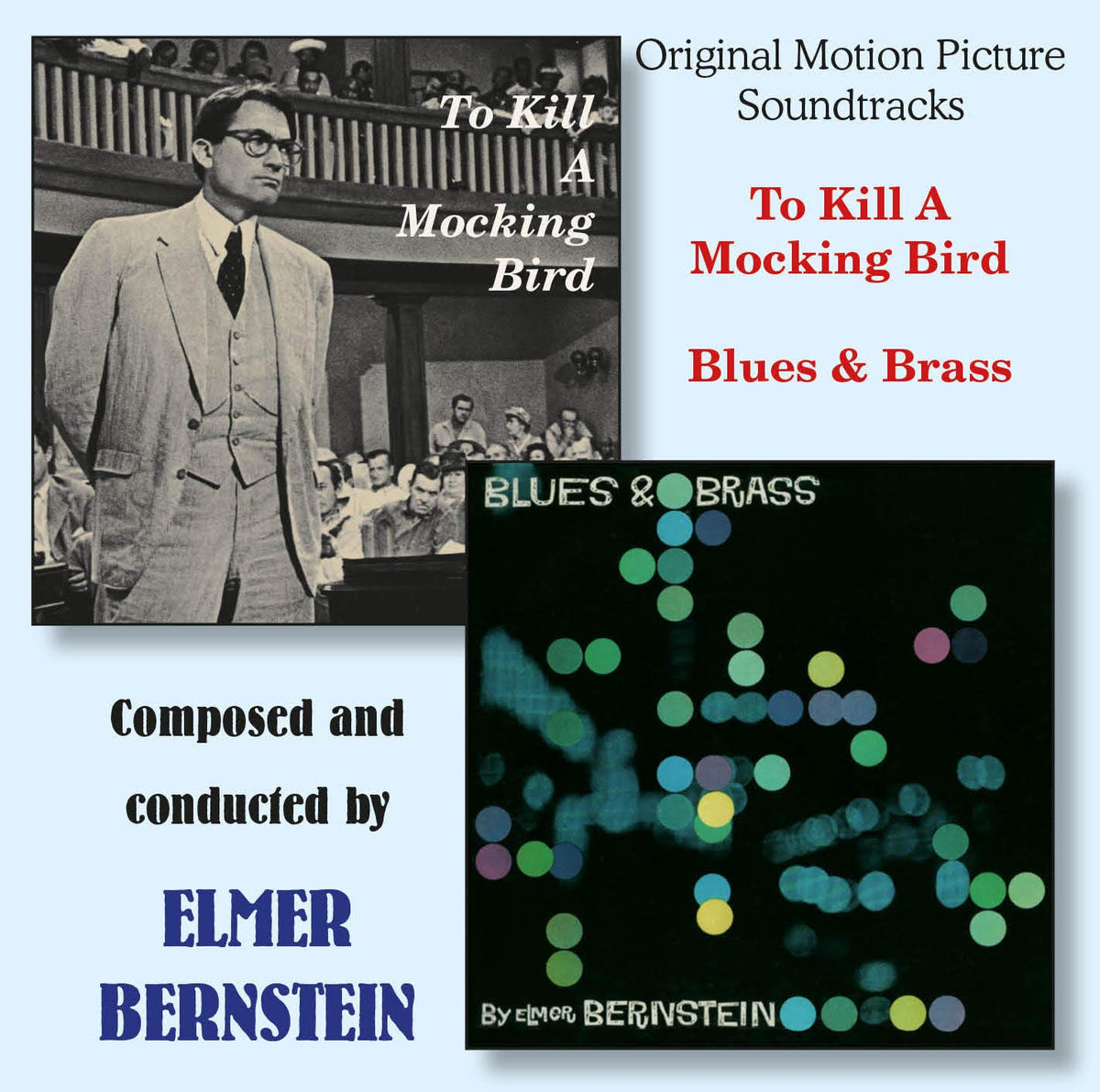 Elmer Bernstein To Kill A Mockingbird / Blues CD New Mint Rock