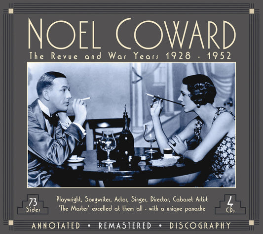 Noell Coward Revue And War Years 1928-1952 4xCD New Mint