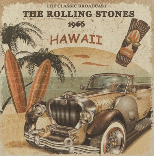 Rolling Stones The Hawaii 1966 The Classic Broadcast (Clear) Vinyl New Mint Music