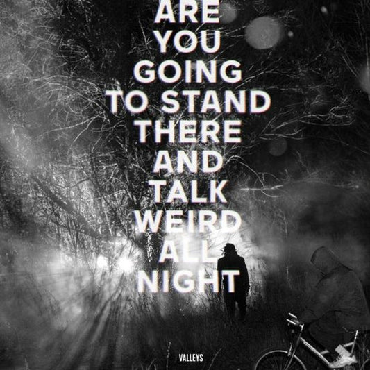 Valleys Are You Going To Stand There & CD New Mint Rock