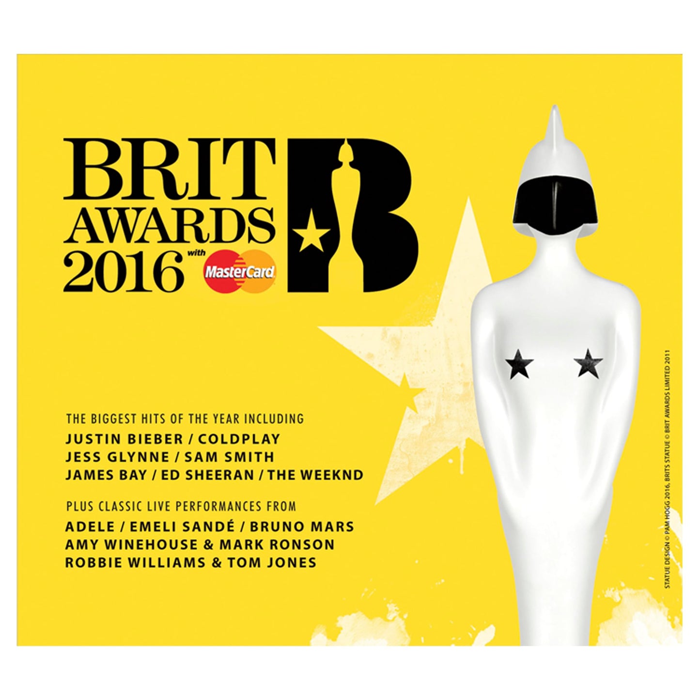 Various Artists Brit Awards 2016 3xCD New Mint Pop