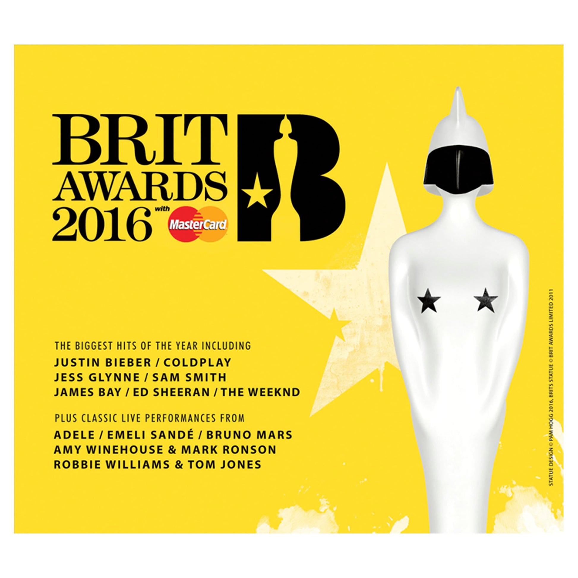 Various Artists Brit Awards 2016 3xCD New Mint Pop