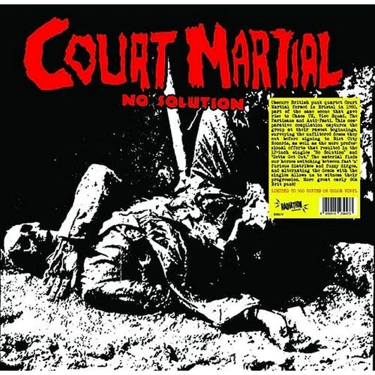 Court Martial No Solution: Singles & Demos 1981/1982 Vinyl New Mint Rock