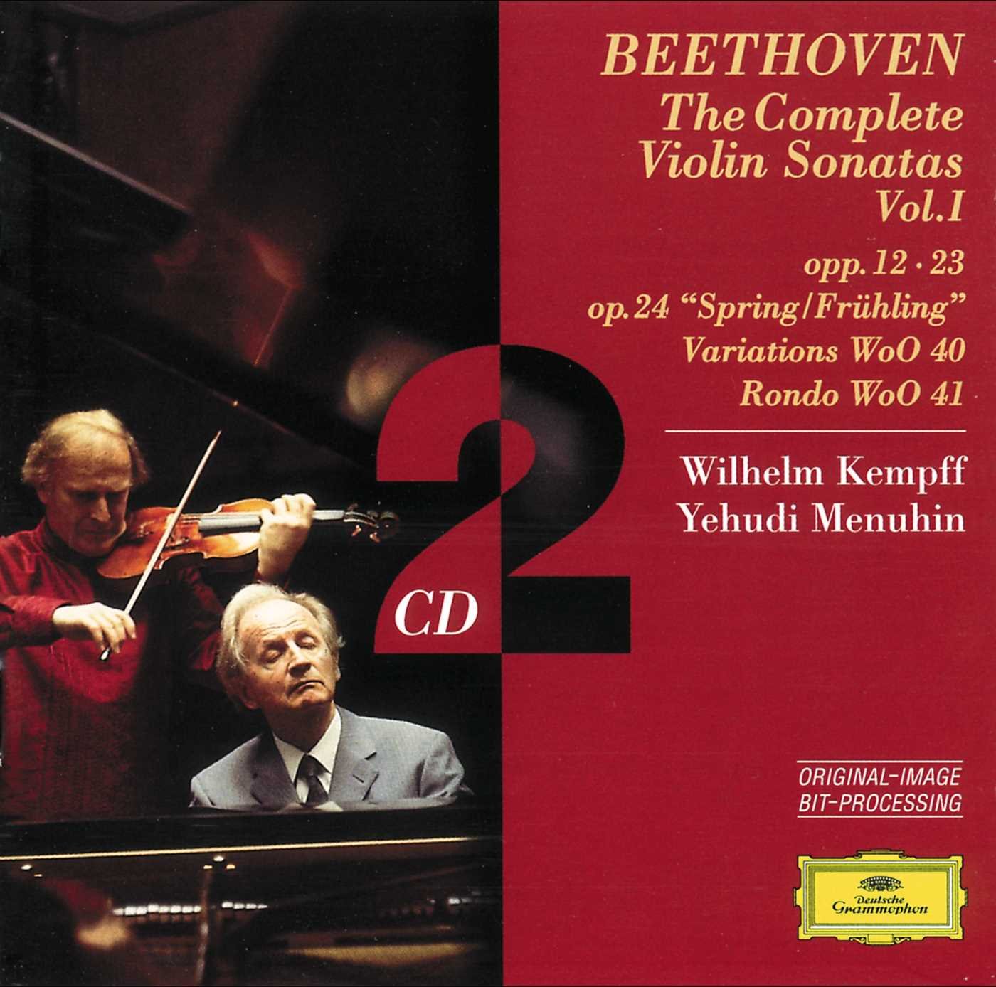 Menuhin, Sir Yehudi Beethoven: Violin Sonatas, Vol.1 2xCD New Mint Classical
