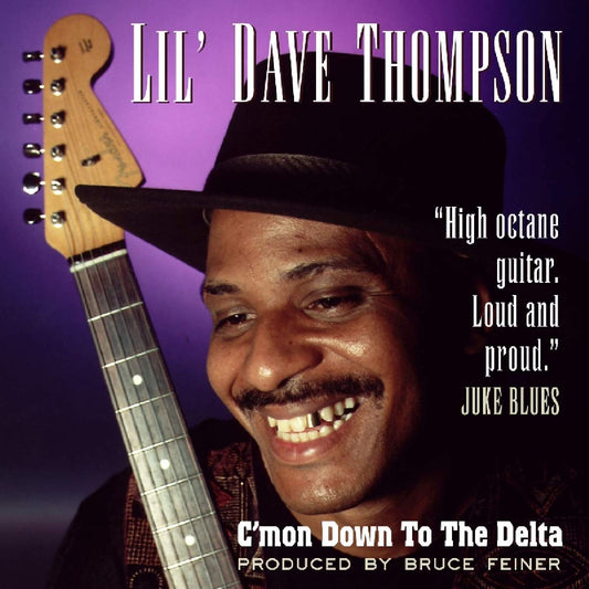Lil' Dave Thompson C'mon Down To The Delta CD New Mint Jazz