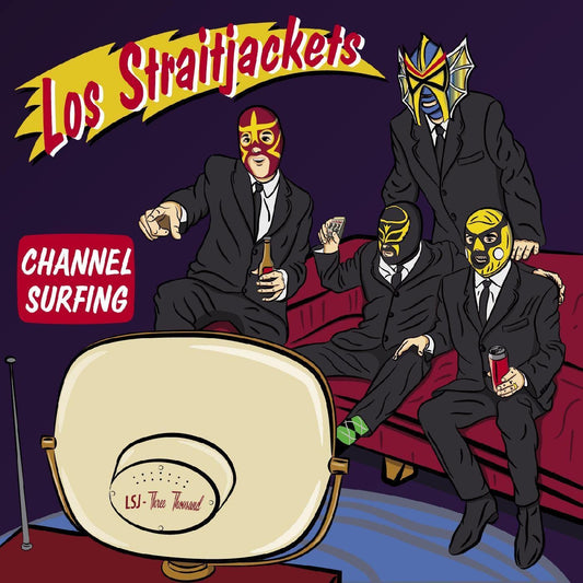 Los Straitjackets Channel Surfing Vinyl New Mint Pop