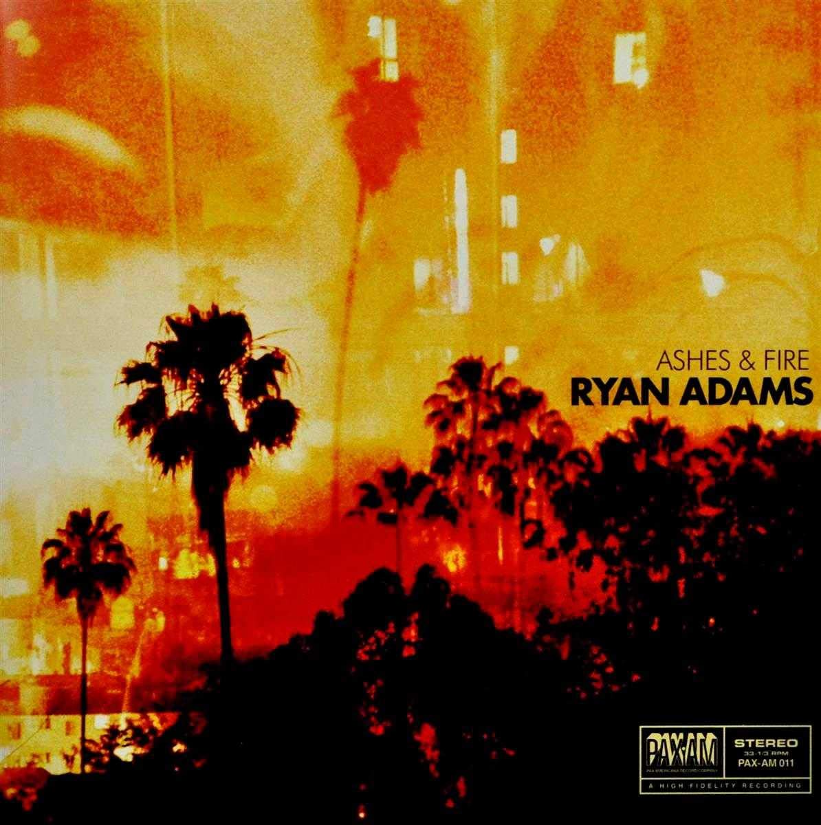 Adams, Ryan Ashes & Fire CD New Mint Rock