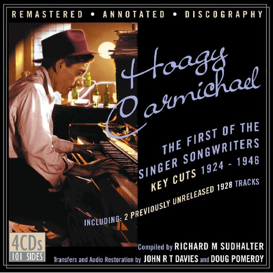 Hoagy Carmichael The First Of The Singer Songwriters: Key Cuts 1924-1946 4xCD New Mint Jazz