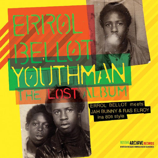 Errol Bellot Youthman - The Lost Album CD New Mint Reggae