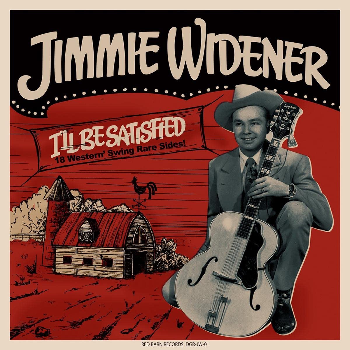 Jimmie Widener I'll Be Satisfied Vinyl New Mint Country