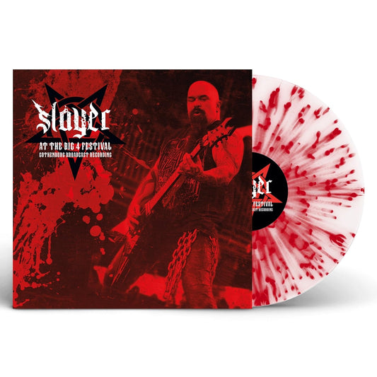 SLAYER - AT THE BIG 4 FESTIVAL (CLEAR W/ RED SPLATTER VINYL)