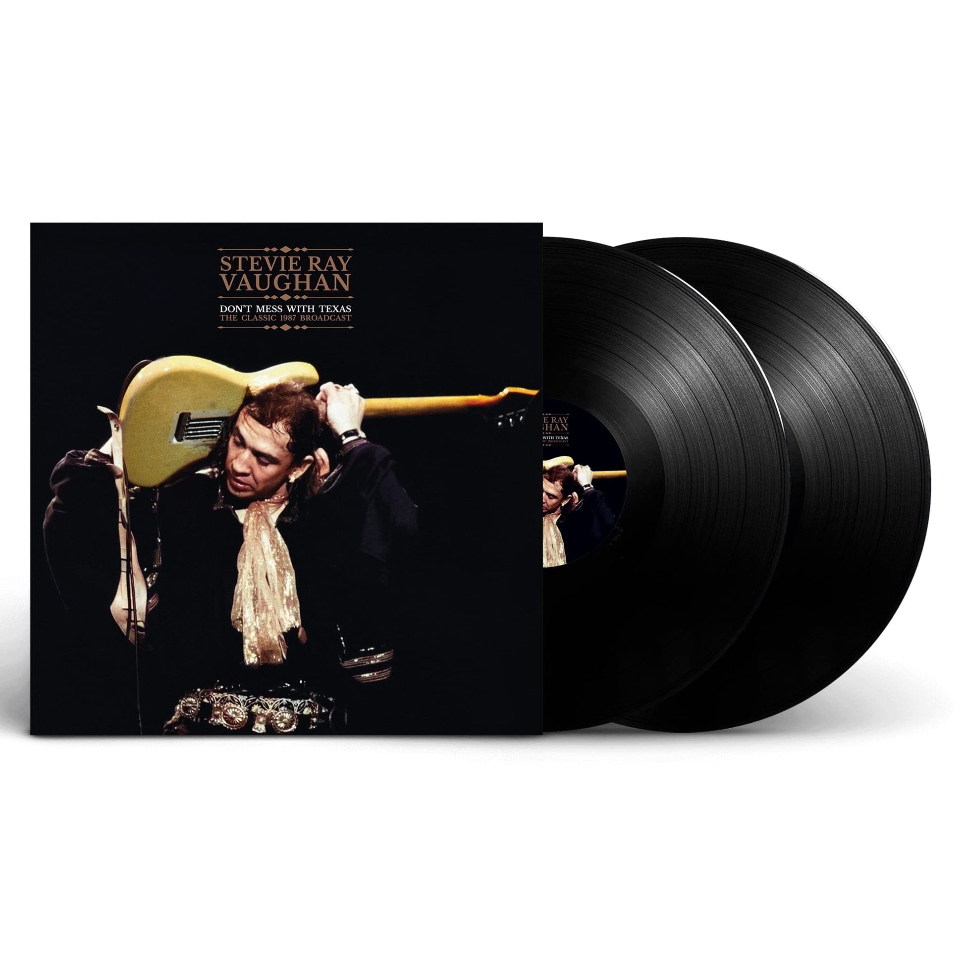 Stevie Ray Vaughan Don't Mess With Texas 2xVinyl New Mint Jazz