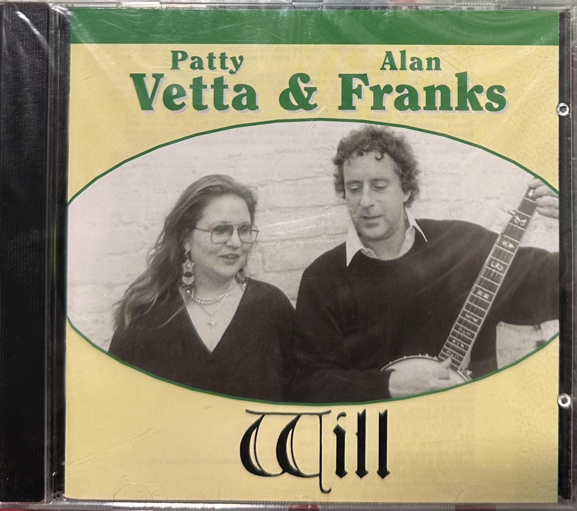 Patty Vetta Franks,alan Will CD New Mint Rock, Folk