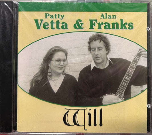 Patty Vetta Franks,alan Will CD New Mint Rock, Folk