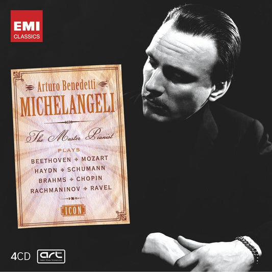 Arturo Benedetti Michelangeli Icon: Arturo Benedetti Michelangeli 4xCD New Mint Classical