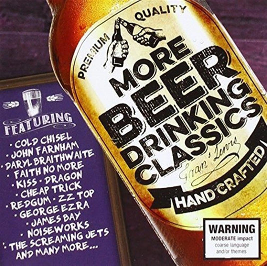 Various Artists More Beer Drinking Classics 2xCD New Mint Rock