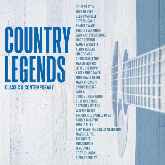 Various Artists Country Legends: Classic & Contemporary 2xVinyl New Mint Neo-prog
