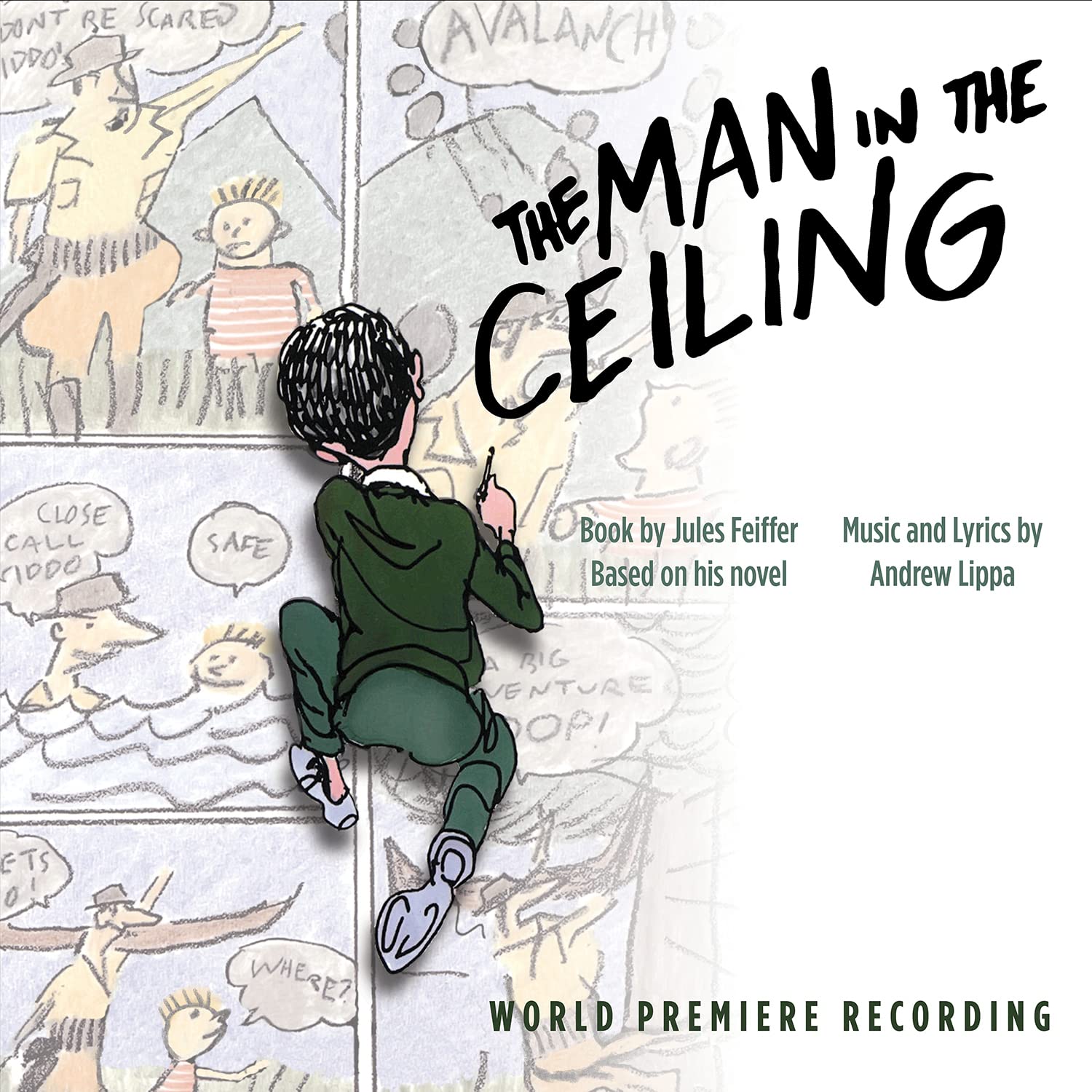 Andrew Lippa The Man In The Ceiling CD New Mint