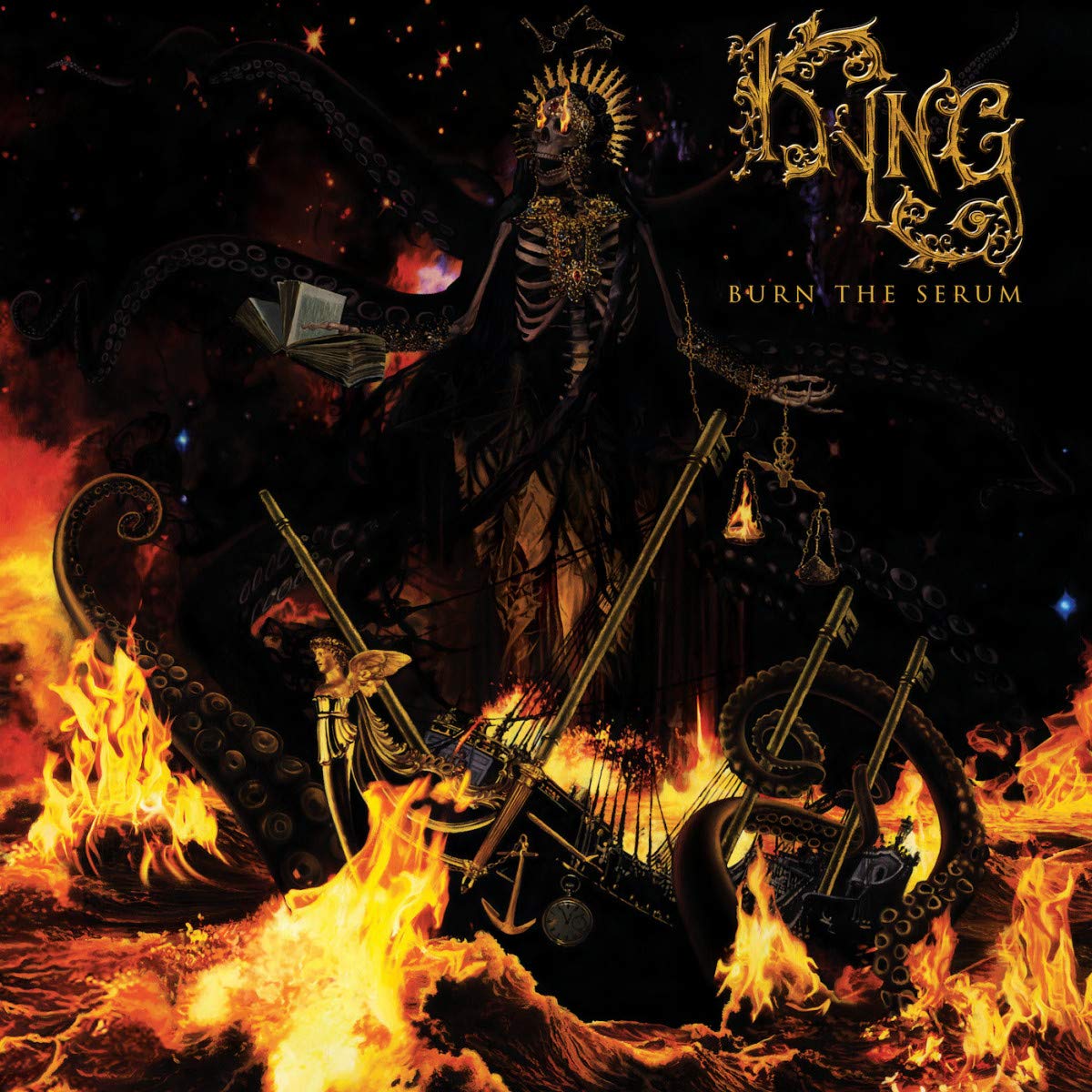 Kyng Burn The Serum CD New Mint Music