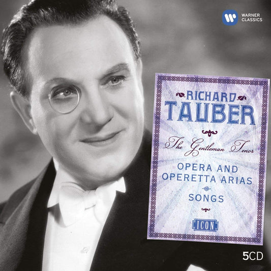 Richard Tauber Icon: Richard Tauber 5xCD New Mint Classical